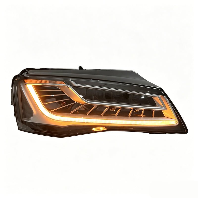 Audi A8 LED Headlights DRL Turn Signal Upgrade 2011–2013 - AudiGear.com - Headlights