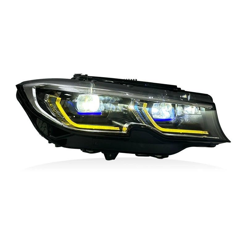 Vekto laser style dual-color LED headlights for BMW G20 G21 3 Series Pre-LCI 2019-2022, showing the sleek headlight design.