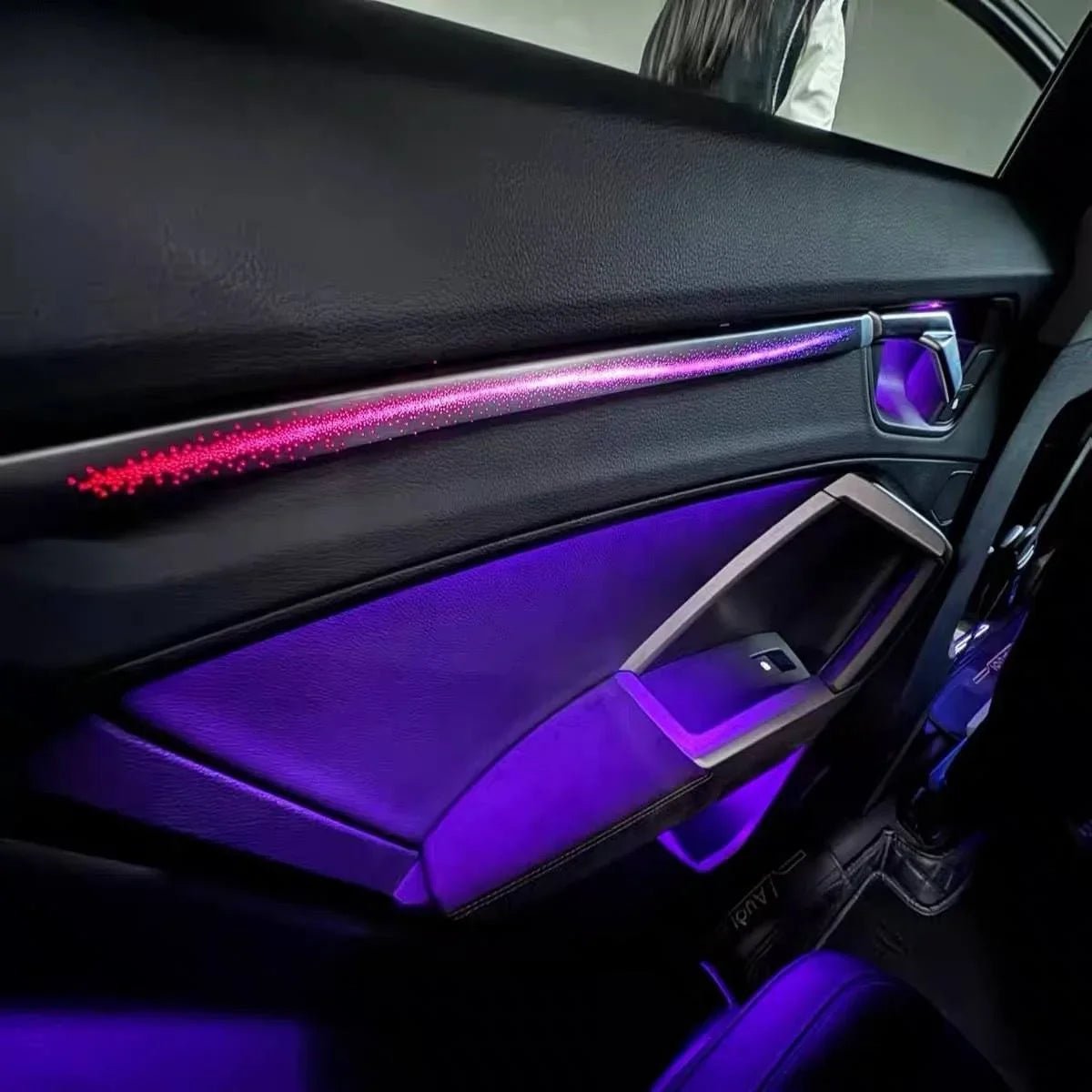 Audi Q3 Interior 64-Color Dynamic LED Ambient Light Kit 2019 - 2024 - AudiGear.com - Interior Lighting