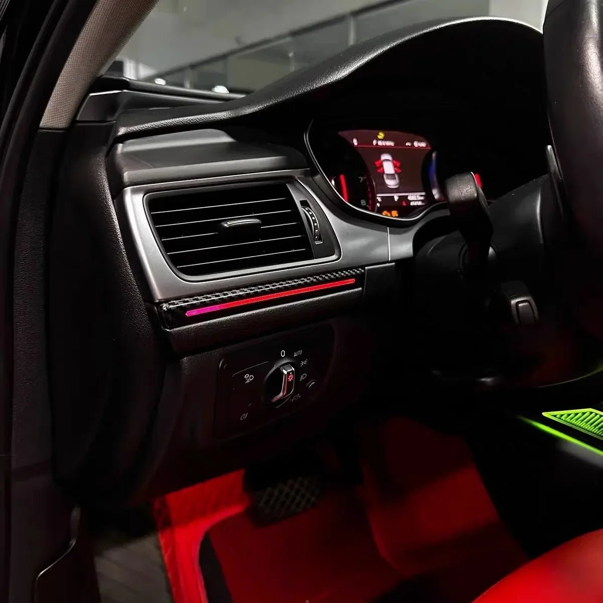 Audi A6 / S6 / RS6 C7 Interior 64-Color Dynamic Symphony LED Ambient Light Kit 2012 - 2018 - AudiGear.com - Interior Lighting