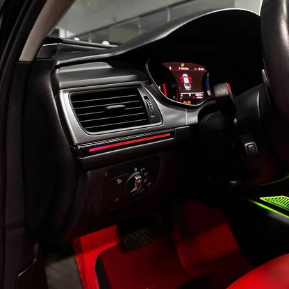 Audi A6 / S6 / RS6 C7 Interior 64-Color Dynamic Symphony LED Ambient Light Kit 2012 - 2018 - AudiGear.com - Interior Lighting