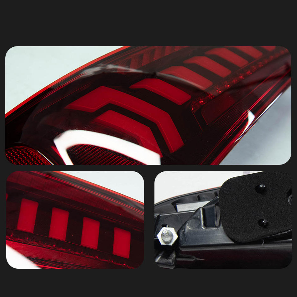 Dynamic LED Taillights with Turn Signal Animation fits Audi Q5 SQ5 2008-2018
