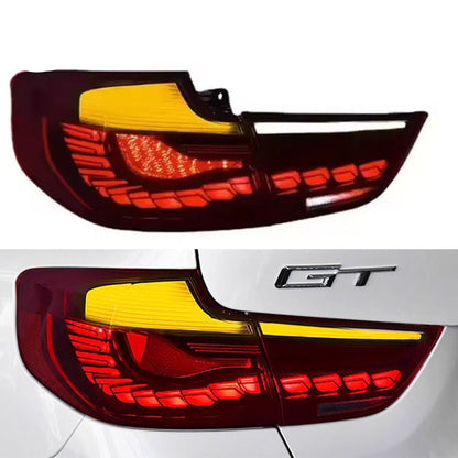 Vekto LED taillights for BMW 3 Series GT F34 2013-2020, showing sleek rear tail light assembly with bright illumination.