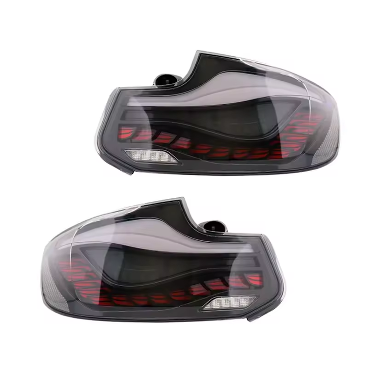 Vekto GTS Dragon Scale LED taillights for BMW 2 Series F22/F23 and M2 F87, featuring sleek dragon scale design and bright LED lighting.