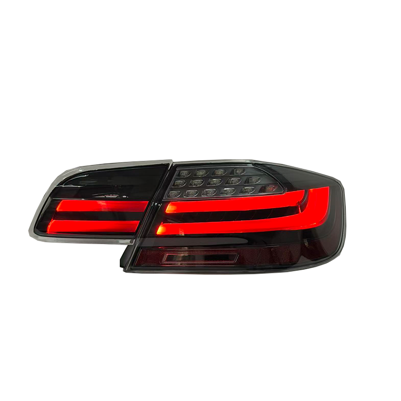 Vekto LED tail lights for BMW E92/E93 3 Series and M3, 2006-2013, showing sleek red and clear lens design.