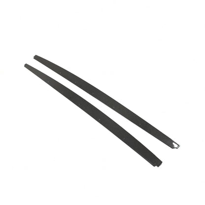 Carbon fiber side skirts for BMW F10 M5 and M Sport from K2 Industries, performance side extensions with sleek design.