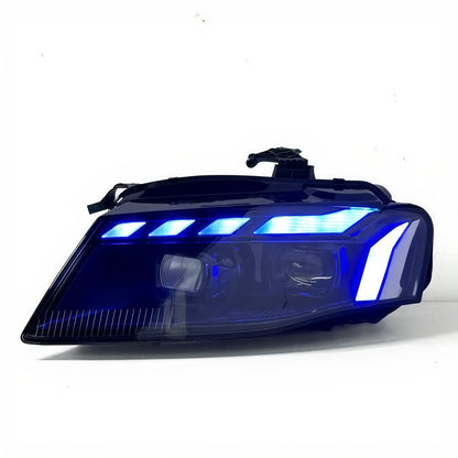 RS Style LED Headlights Assembly for Audi A4 (2008–2012) - AudiGear.com - Headlights