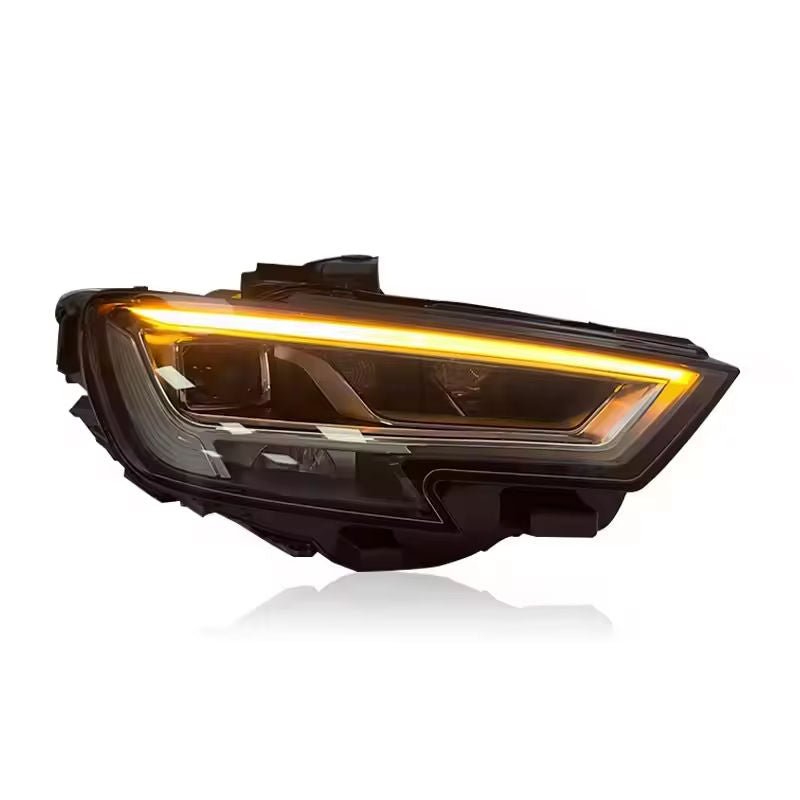 LED Headlights for Audi A3 / S3 / RS3 2017–2020 Plug-and-Play Projector Assembly (EU model) - AudiGear.com - Headlights