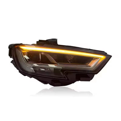 LED Headlights for Audi A3 / S3 / RS3 2017–2020 Plug-and-Play Projector Assembly (EU model) - AudiGear.com - Headlights