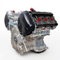Bayern Automotive DAS MOTOR HAUS EA837 3.0L V6 engine assembly for Audi models 2014-2026, showing the complete engine unit.