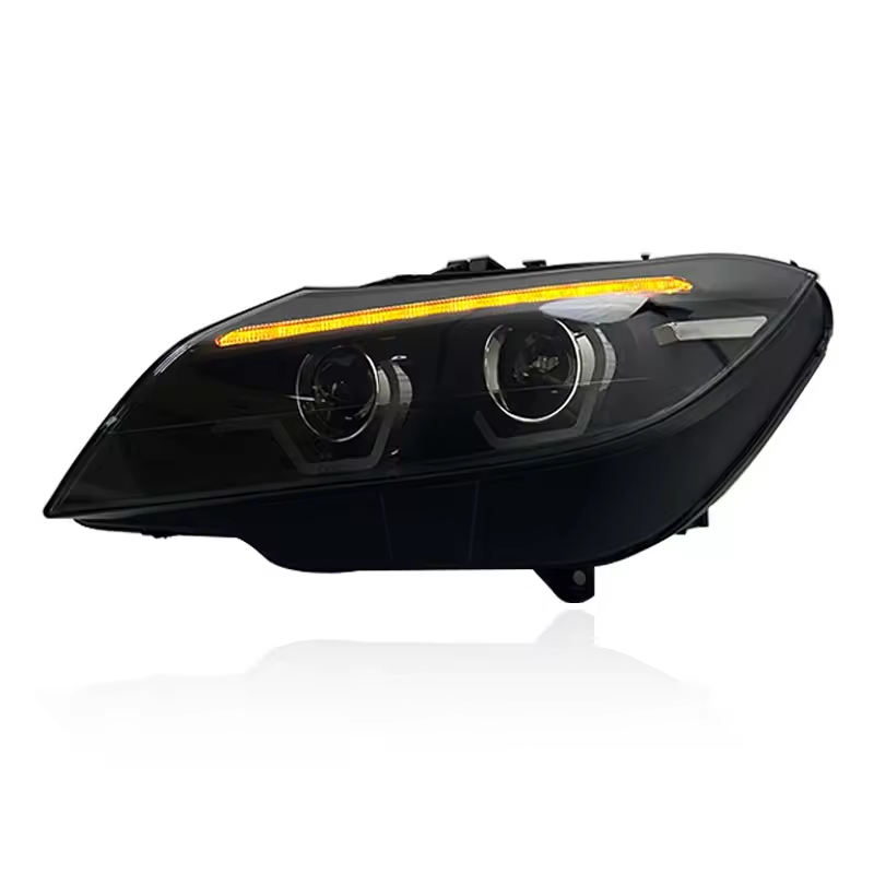 Vekto LED headlights for BMW Z4 E89 2009-2016, front view showing bright, modern headlight design and clear lens