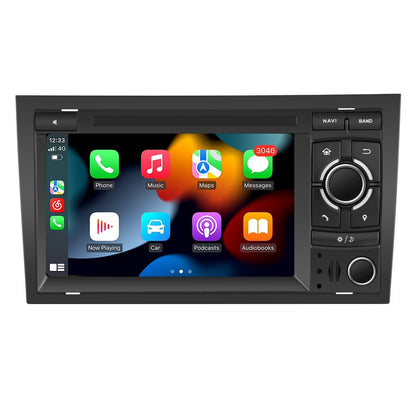 Mekede 7"Touchscreen Upgrade for Audi A4 Cabriolet 2003-2009 Android/CarPlay 8GB/128GB with 4G Ready Multimedia - AudiGear.com - Touchscreen