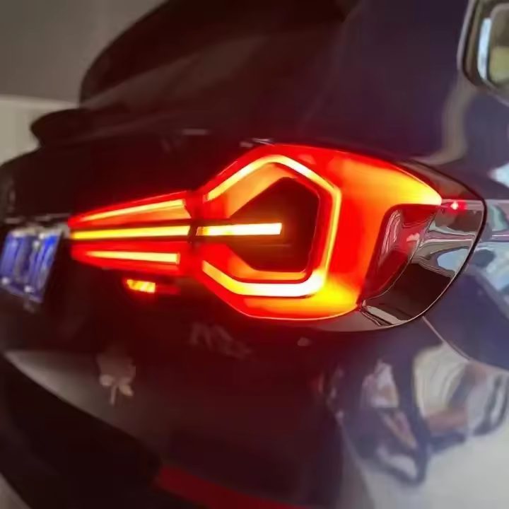 Vekto LED taillights for BMW X3 G08 G01 2018-2022, showcasing modern tail light design with bright illumination
