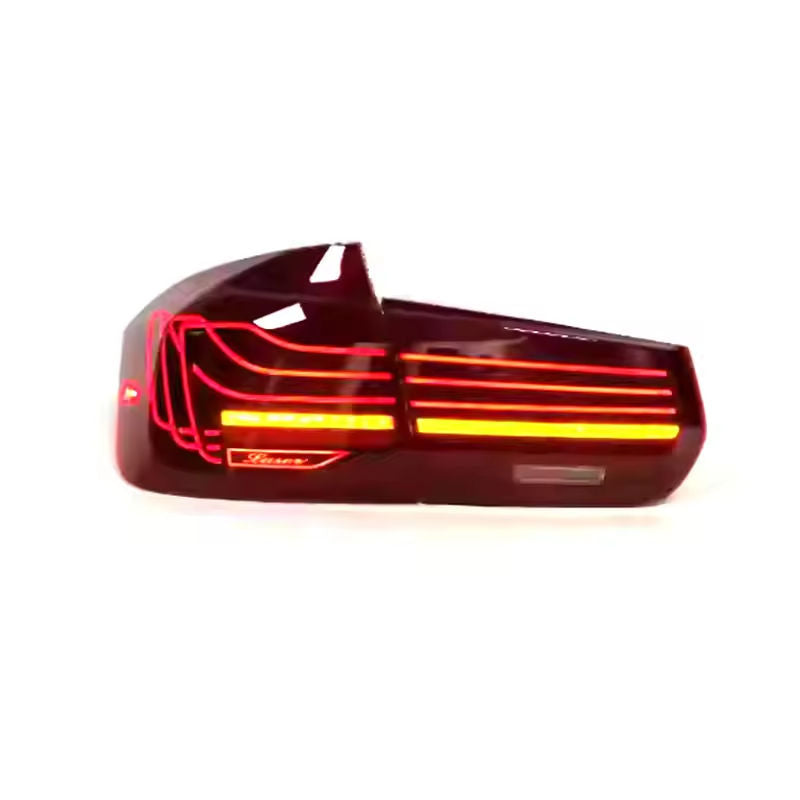 Vekto CSL style LED tail lights for BMW 3 Series F30/F35 and F80 M3, showcasing modern taillight design with LED illumination.