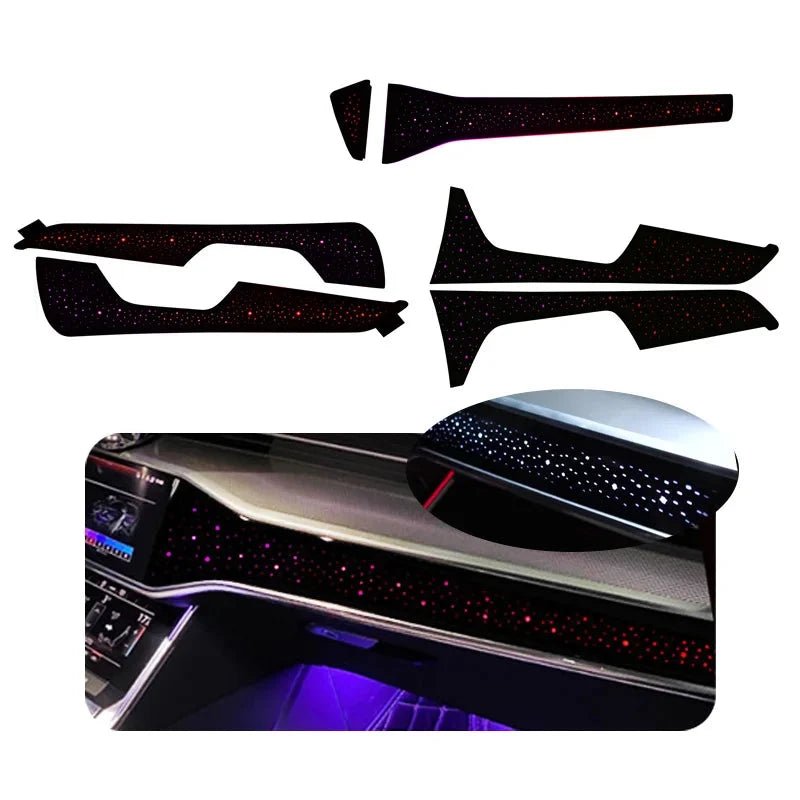 Audi A7 / S7 / RS7 / A6 C8 Interior 64-Color LED Ambient Light Kit 2019 - 2025 - AudiGear.com - Interior Lighting