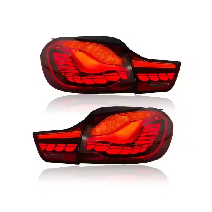 Vekto GTS Style OLED LED taillights for BMW 4 Series F32/F33/F36 and F82/F83 M4 2014-2020, showing sleek LED tail light design