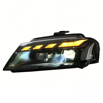 RS Style LED Headlights Assembly for Audi A3 (2008–2012) - AudiGear.com - Headlights