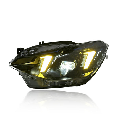 Vekto Snake Eyes LED Headlights for BMW 1 Series F20/F21 2012-2014, front view showing sleek design and LED illumination