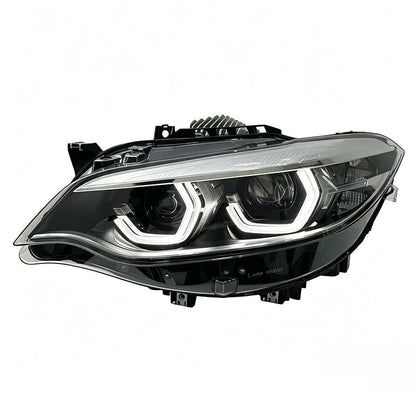 Vekto triple color LED headlight assembly for BMW 2 Series F22 F23 F87, showing the multi-color LED design and headlight components