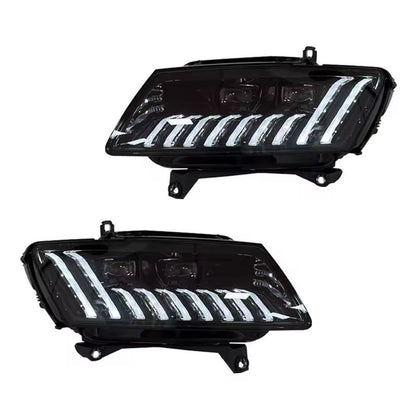 LED Headlights for Audi Q5 2008–2018 Start Animation Plug-and-Play Assembly - AudiGear.com - Headlights