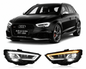 LED Headlights for Audi A3 / S3 / RS3 2017–2020 Plug-and-Play Projector Assembly (EU model) - AudiGear.com - Headlights