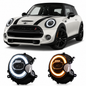 Vekto LED headlights assembly for BMW Mini R55 R56 R57 (2007–2013), showing the upgraded headlight units with modern LED design.