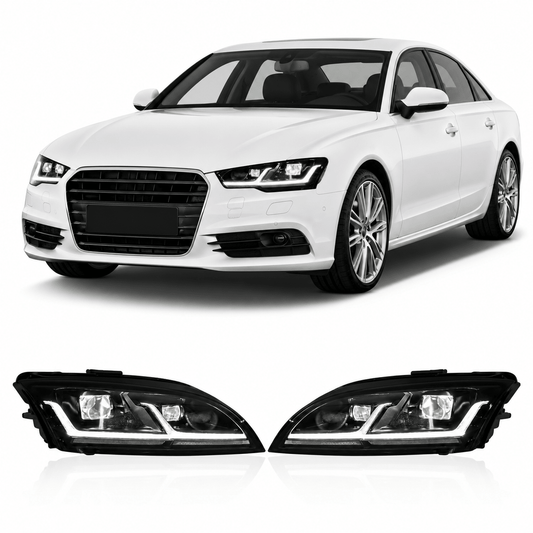 2024 Style LED Headlights for Audi TT 8J 2008-2014 (Xenon Models) - AudiGear.com - Headlights
