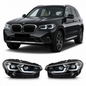 Vekto LED headlights for BMW X3 G01 G08 2018-2021, showing the sleek headlight assembly with LED lighting elements.