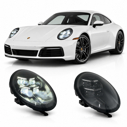 2025 Style LED Headlights Assembly for Porsche 911