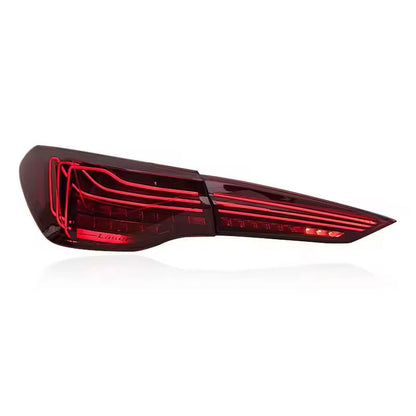 Vekto CSL style LED tail lights for BMW 4 Series G22 and M4 G82, featuring sleek design and bright illumination, 2018-2022