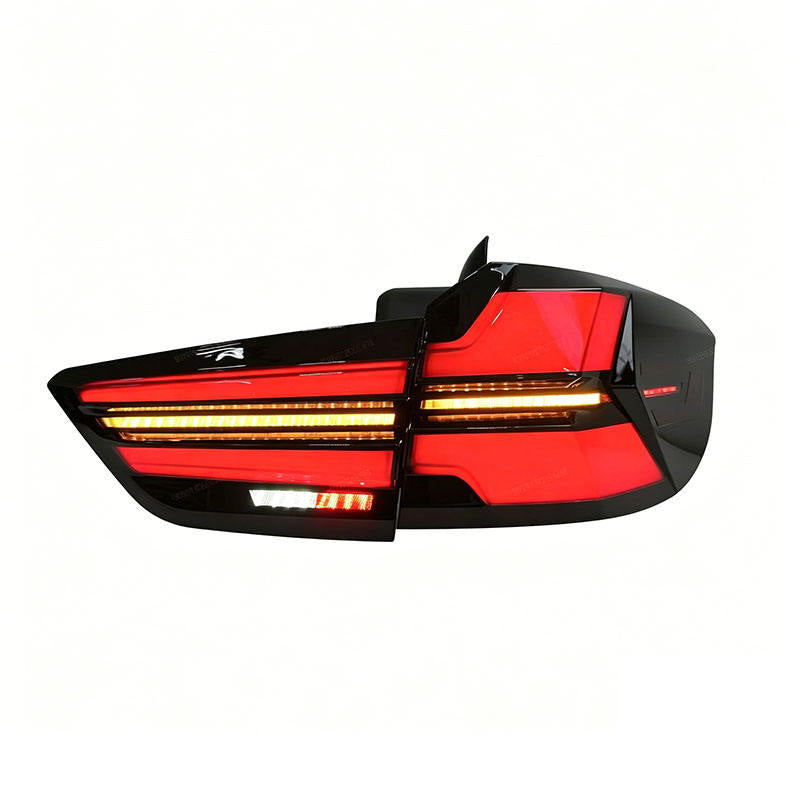 BMW F16 LED tail lights rear lamp assembly by Vekto, showing sleek, modern taillight design for 2014-2019 models.