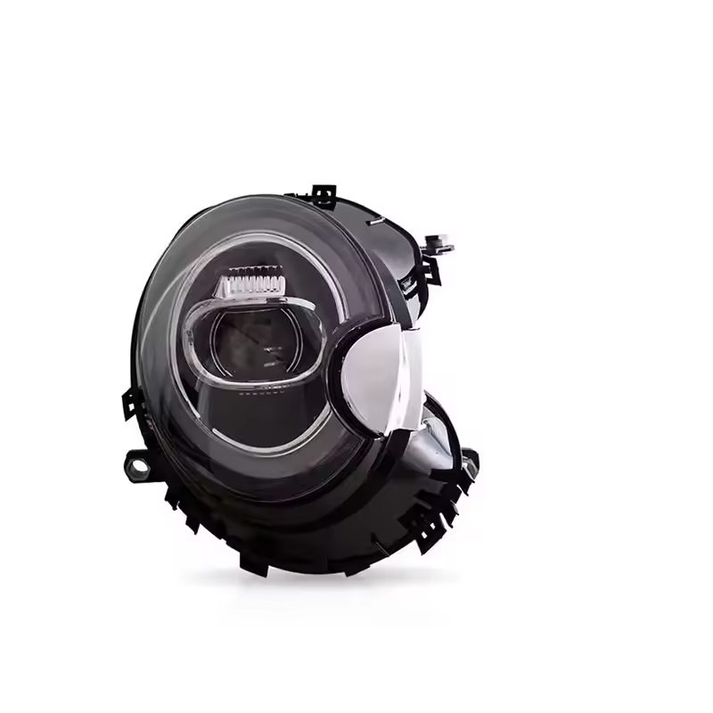 Vekto LED headlights assembly for BMW MINI R55 R56 R57 2007-2013, showing the high-quality headlight unit with LED bulbs and reflective elements.