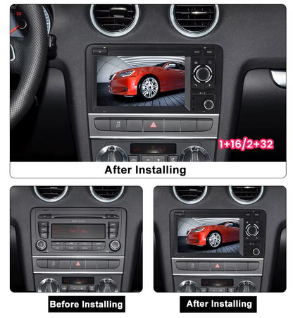 Upgrade Touchscreen for Audi A3 2003-2013 featuring Android 11 CarPlay