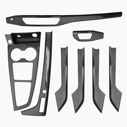 Carbon Fiber Style Interior Trim Kit for Audi A4 A5 2017-2025 4-Door Models