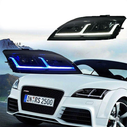 2024 Style LED Headlights for Audi TT 8J 2008-2014 (Xenon Models) - AudiGear.com - Headlights
