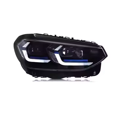 Vekto LED headlights for BMW X3 G01/G08 2018-2021, showing sleek headlight assembly with LED bulbs and modern design.