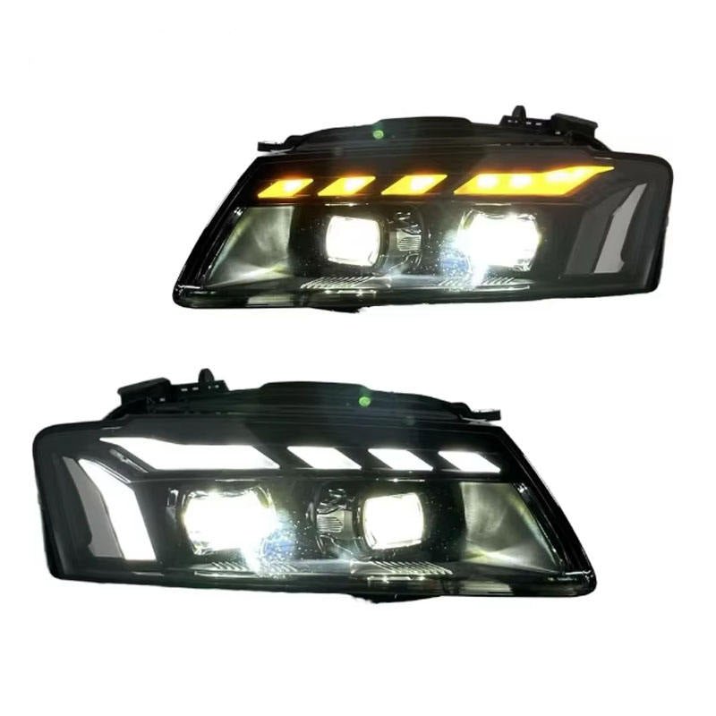 RS-Style LED Headlights for Audi A5 2008-2012 Plug-and-Play Headlight Assembly - AudiGear.com - Headlights