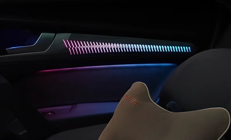 Audi Q5 / Q5L Interior 64-Color Symphony Rainbow LED Ambient Light Kit 2018 - 2025 - AudiGear.com - Interior Lighting