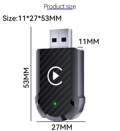 Bayern MotorWerks CarPlay Android Wireless Mini USB Adapter