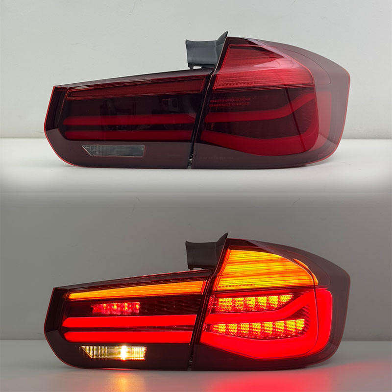 BMW F31 LCI style LED taillights by Vekto, showing sleek red and clear lens design for 2013-2018 models.
