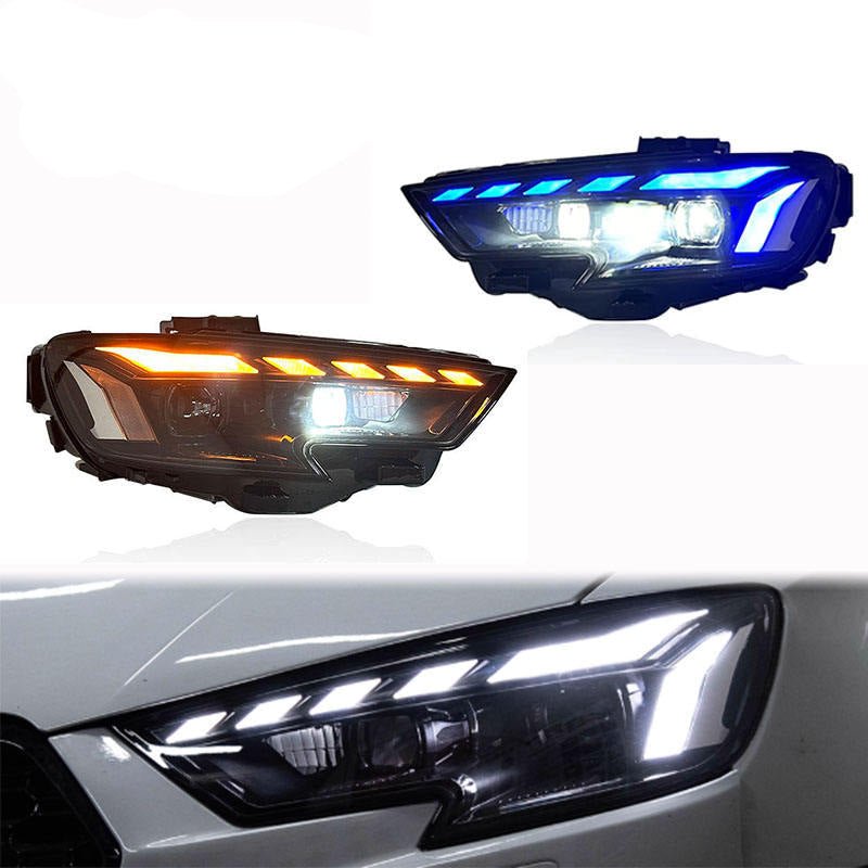 Laser-Style LED Headlights for Audi A3 2017-2020 - AudiGear.com - Headlights