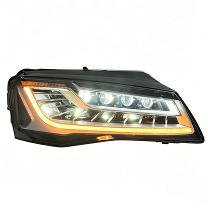 Audi A8 LED Headlights DRL Turn Signal Upgrade 2011–2013 - AudiGear.com - Headlights