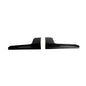 Prepreg dry carbon fiber side skirts for BMW M2 G87 coupe by K2 Industries, showing sleek, lightweight aerodynamic design.