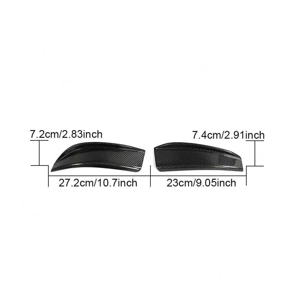 Carbon fiber front splitter with canards and fins for BMW G80 M3, G82 G83 M4, featuring aerodynamic design and high-performance materials.