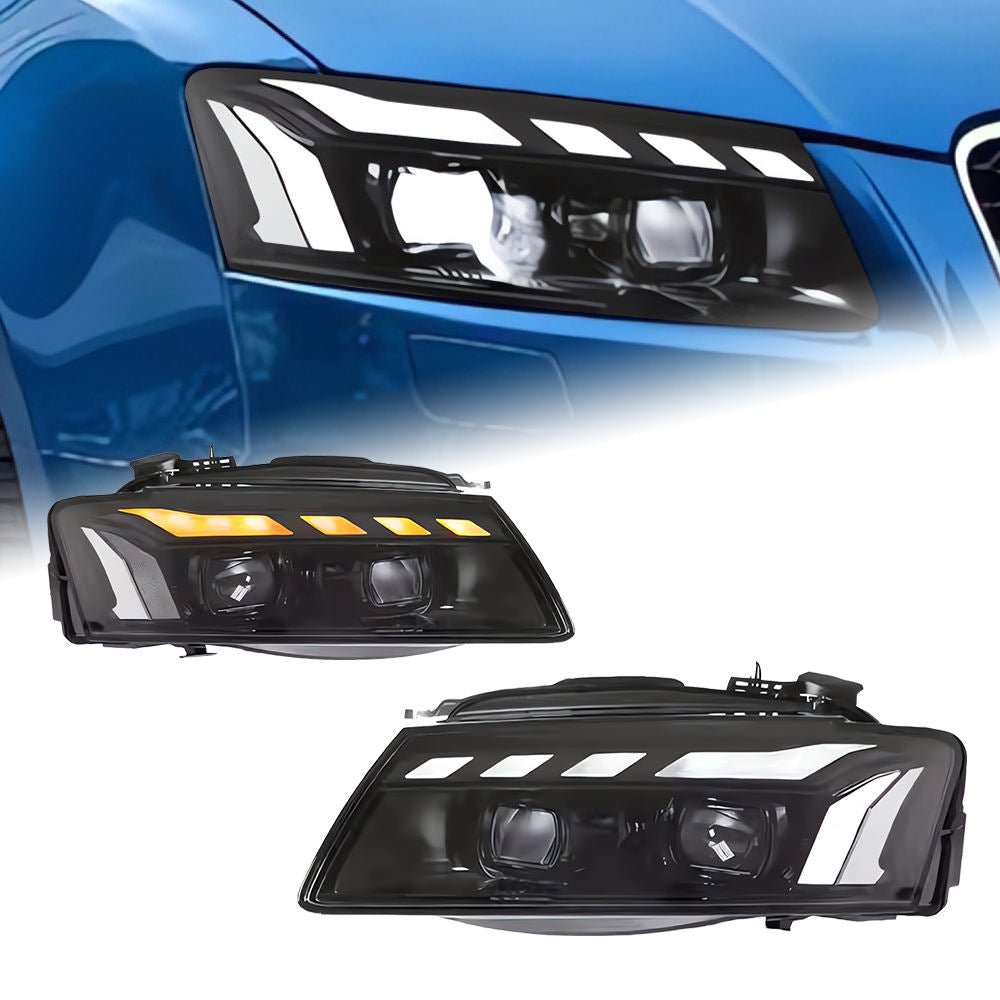 RS5 Style LED Headlights for Audi A5 & S5 2008-2012 - AudiGear.com - Headlights