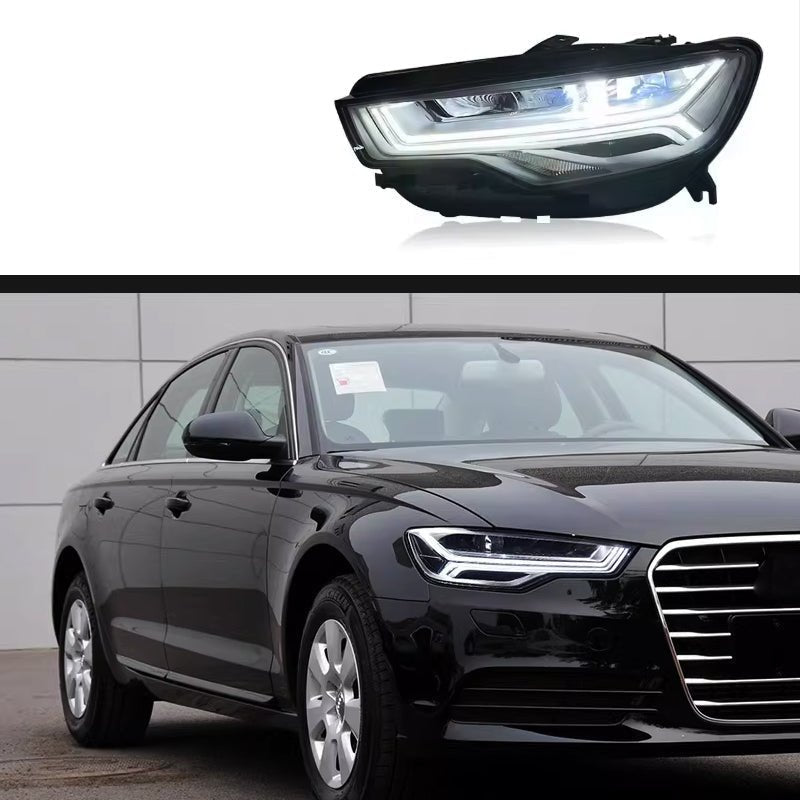 LED Headlights for Audi A6 / A6L 2012-2015 - AudiGear.com - Headlights