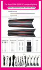 Audi Q7 Interior 64-Color Symphony LED Ambient Light Kit 2006 - 2015 - AudiGear.com - Interior Lighting