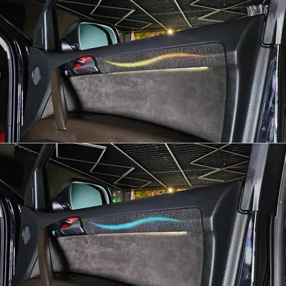 Audi Q7 Interior 64-Color Symphony LED Ambient Light Kit 2006 - 2015 - AudiGear.com - Interior Lighting