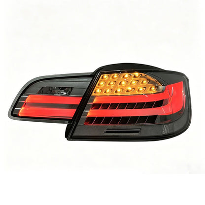 Vekto LED clear tail lights for BMW 3 Series E93 and M3 convertible, 2006-2012, showing sleek, modern tail light design.