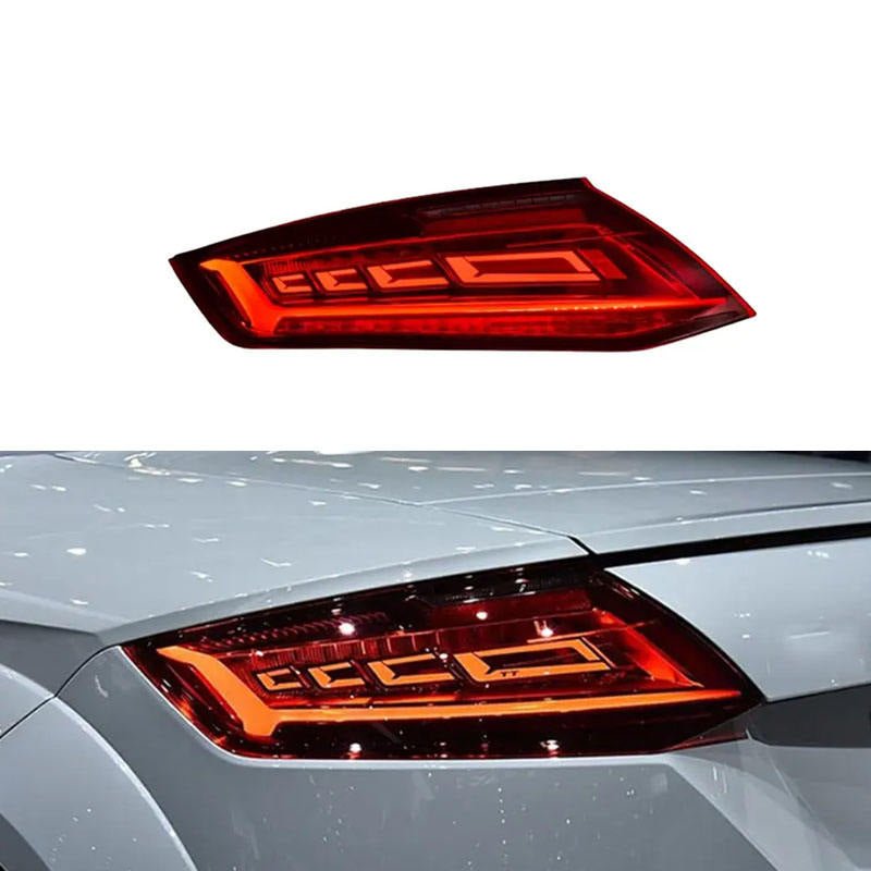 Premium Plug-and-Play LED Rear Lamp Assembly for Audi TT 2015-2018 - AudiGear.com - Taillights